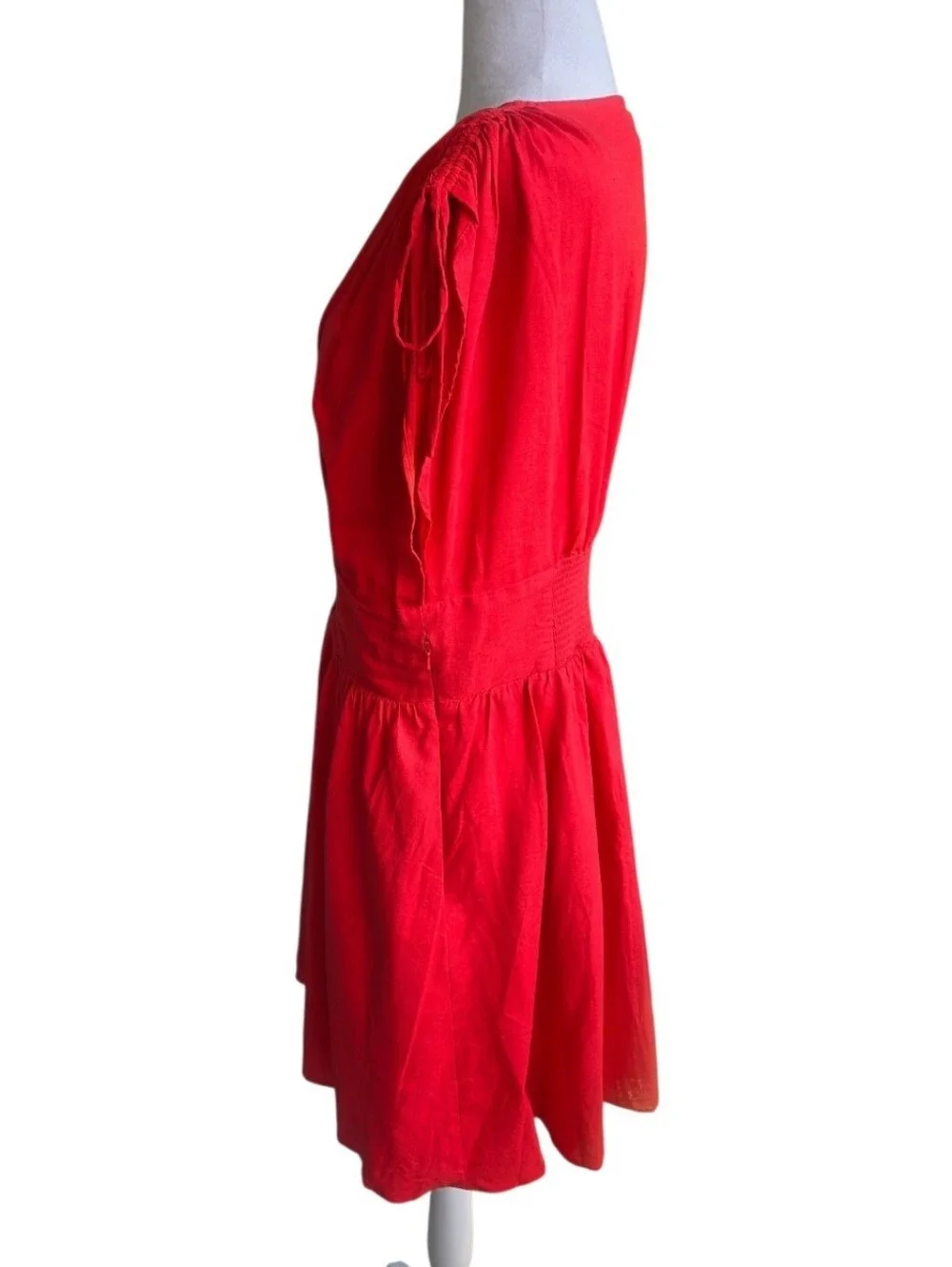 Free People Women's Size Large Orange Coral Dress